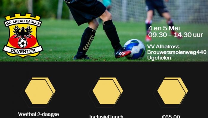 Voetbaltweedaagse Albatross Ugchelen meivakantie 2021