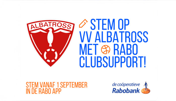 Stem op VV Albatross tijdens Rabo ClubSupport 2025
