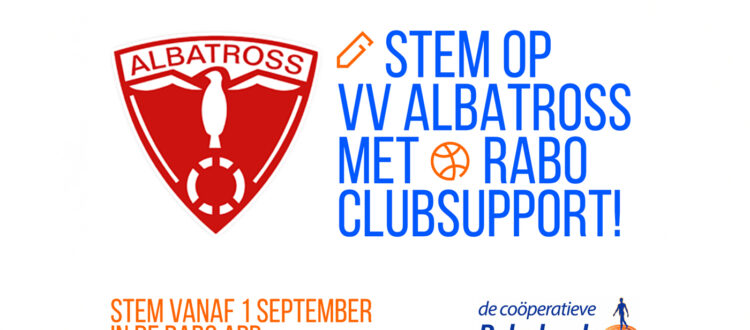 Stem op VV Albatross tijdens Rabo ClubSupport 2025